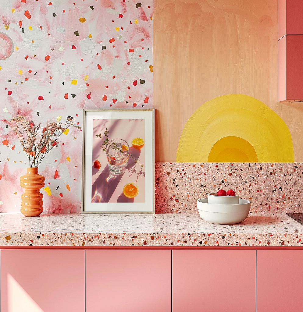 Pink Summer Cocktail