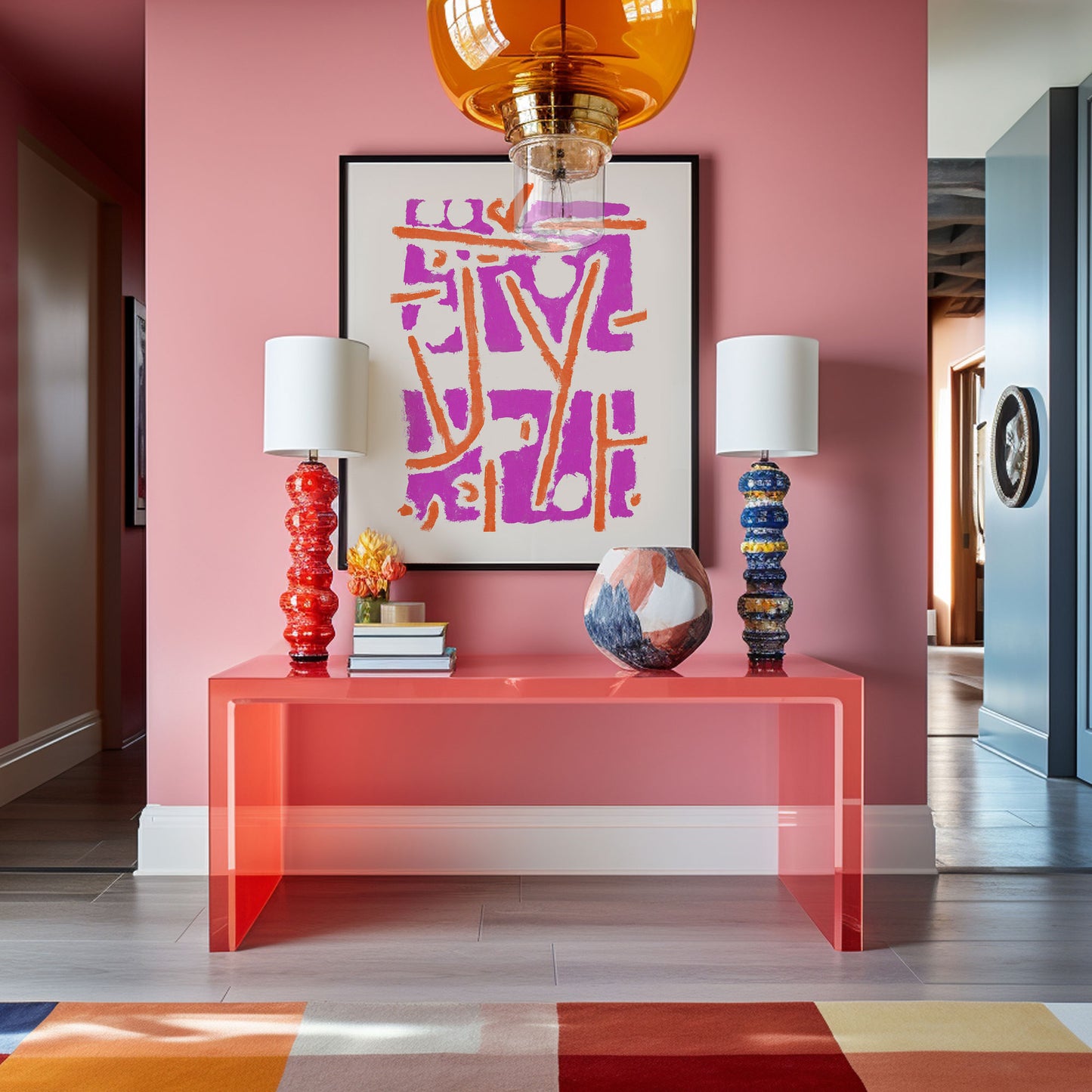 Paul Klee - Untitled - Pink