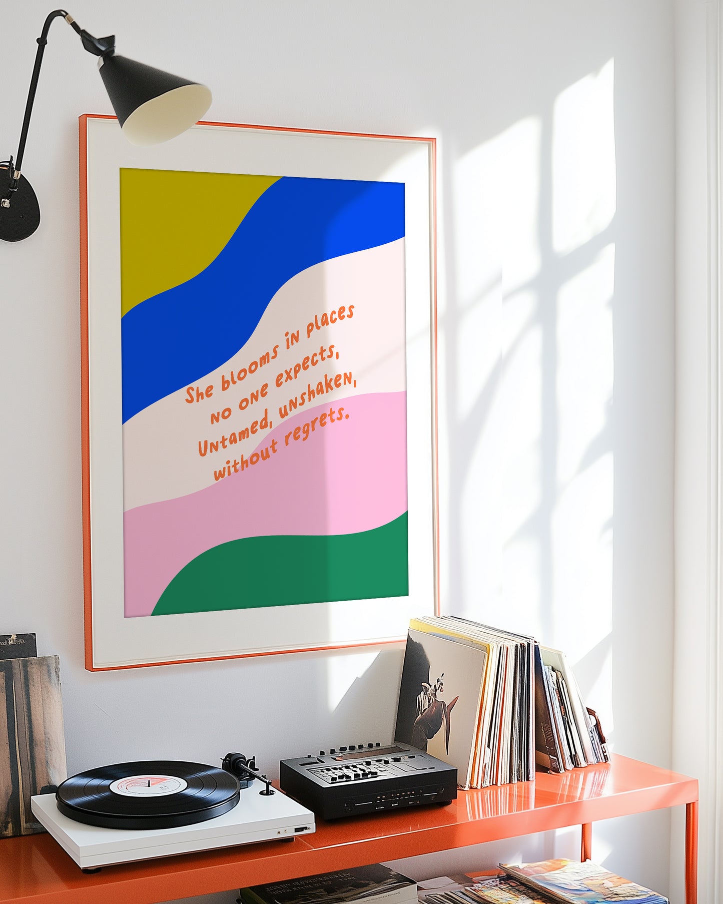 She blooms in Places