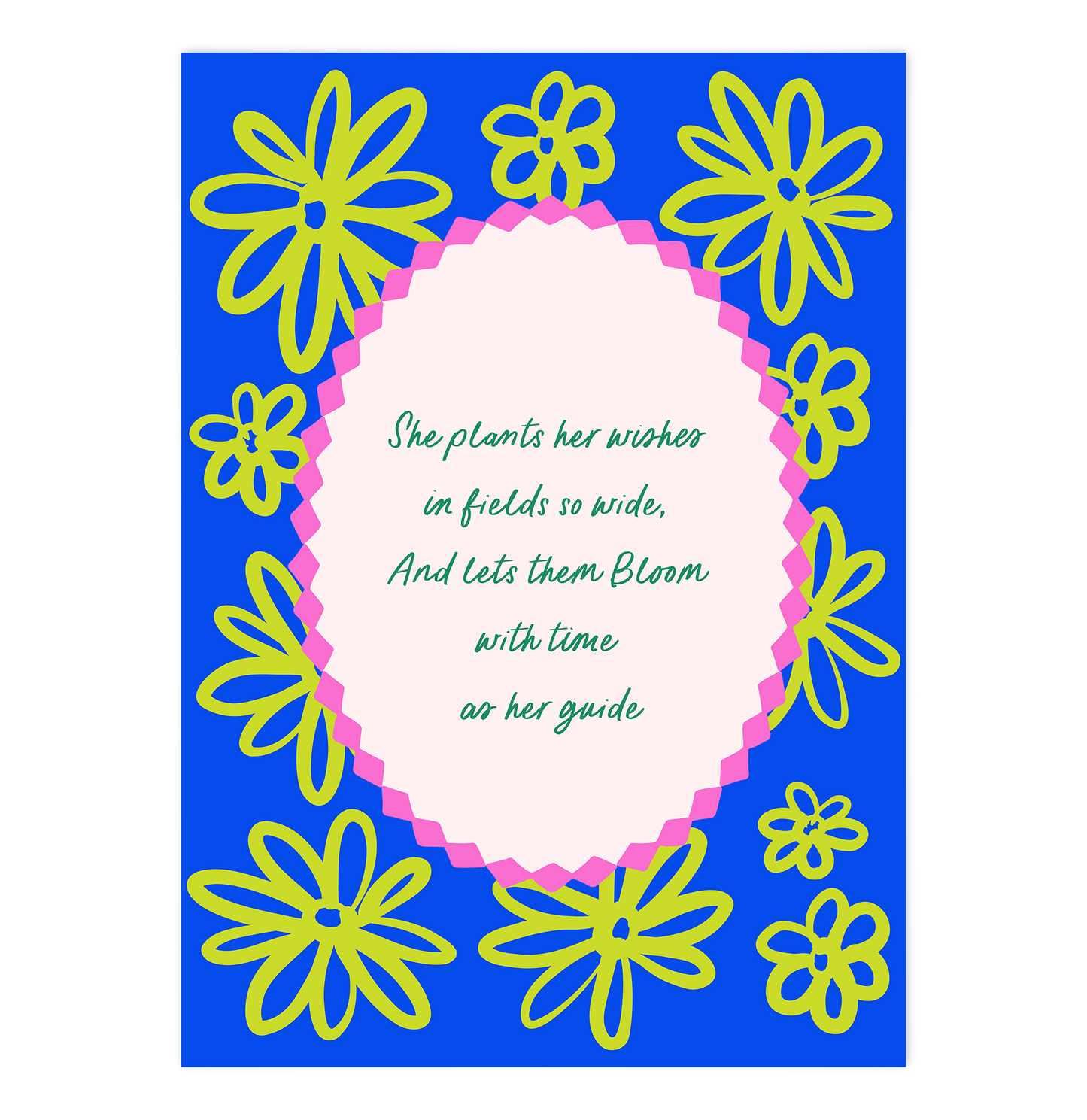 She plants her Wishes