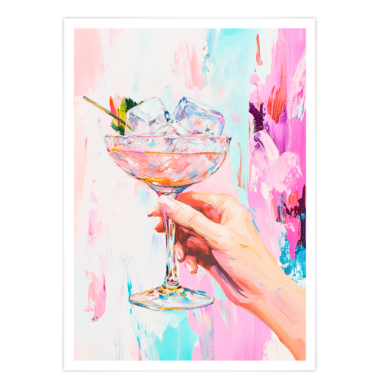 Summer Drink with Ice