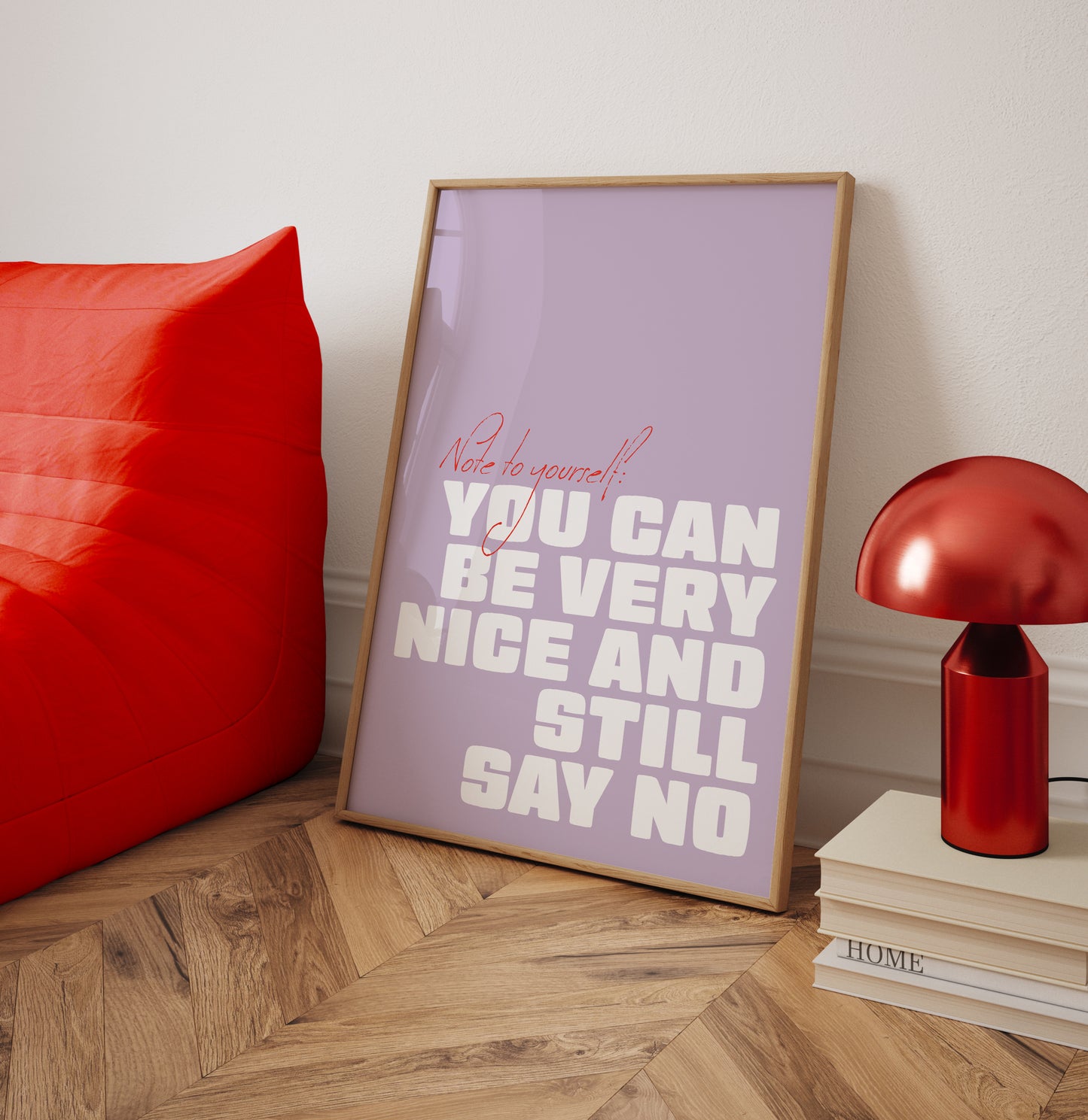 You can be very nice and still say no