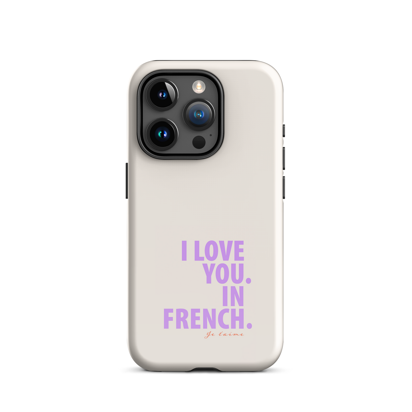 iPhone® - I love you in french
