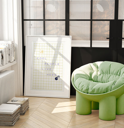 Cool People live here - green