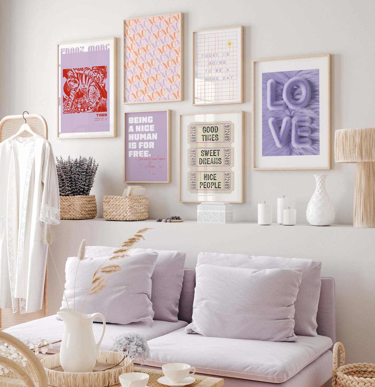 Furry Love - Lilac