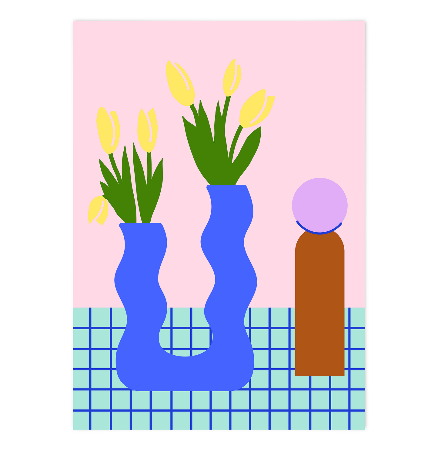 Colourful Dopamine Vases