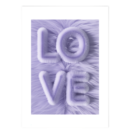 Furry Love - Lilac