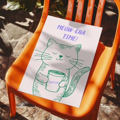Meow-Cha Time