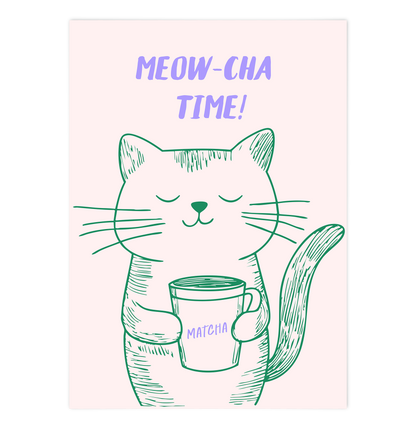 Meow-Cha Time