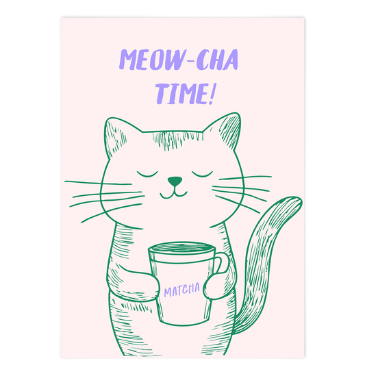 Meow-Cha Time
