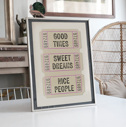 Movieticket - Good Times
