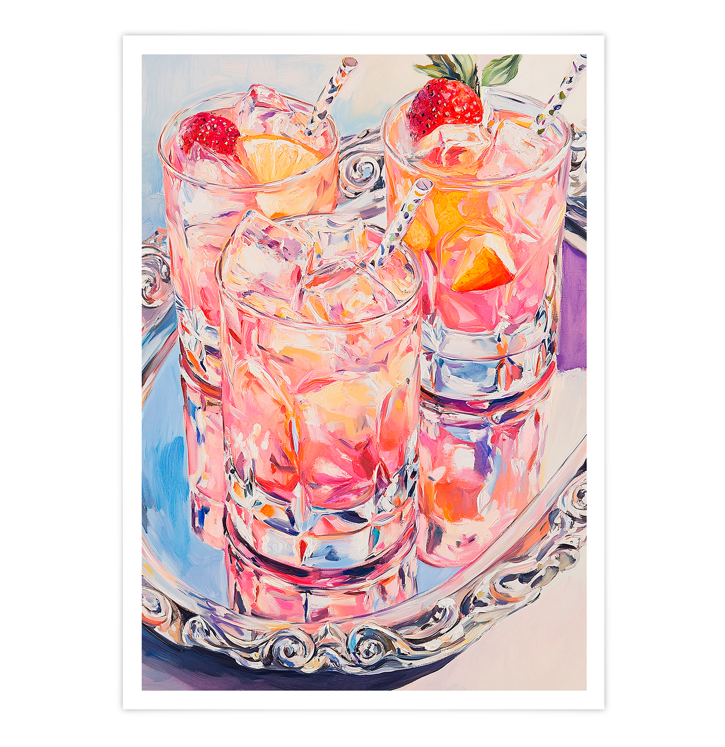 Pink Soft Drinks