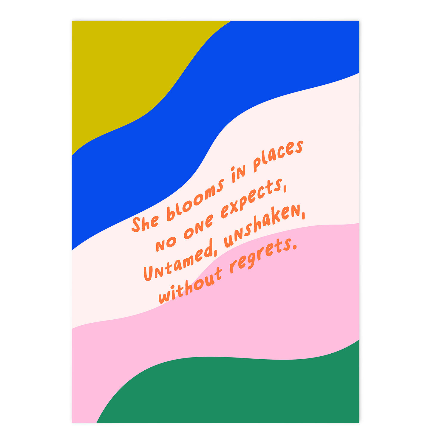 She blooms in Places