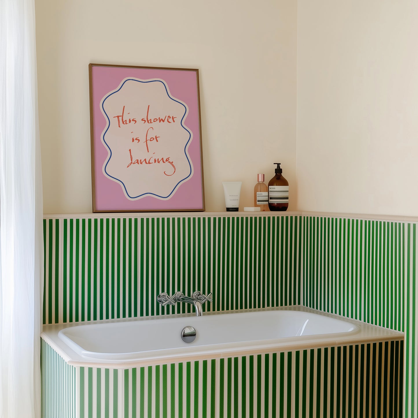 This Shower is for dancing