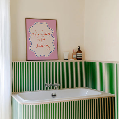 This Shower is for dancing