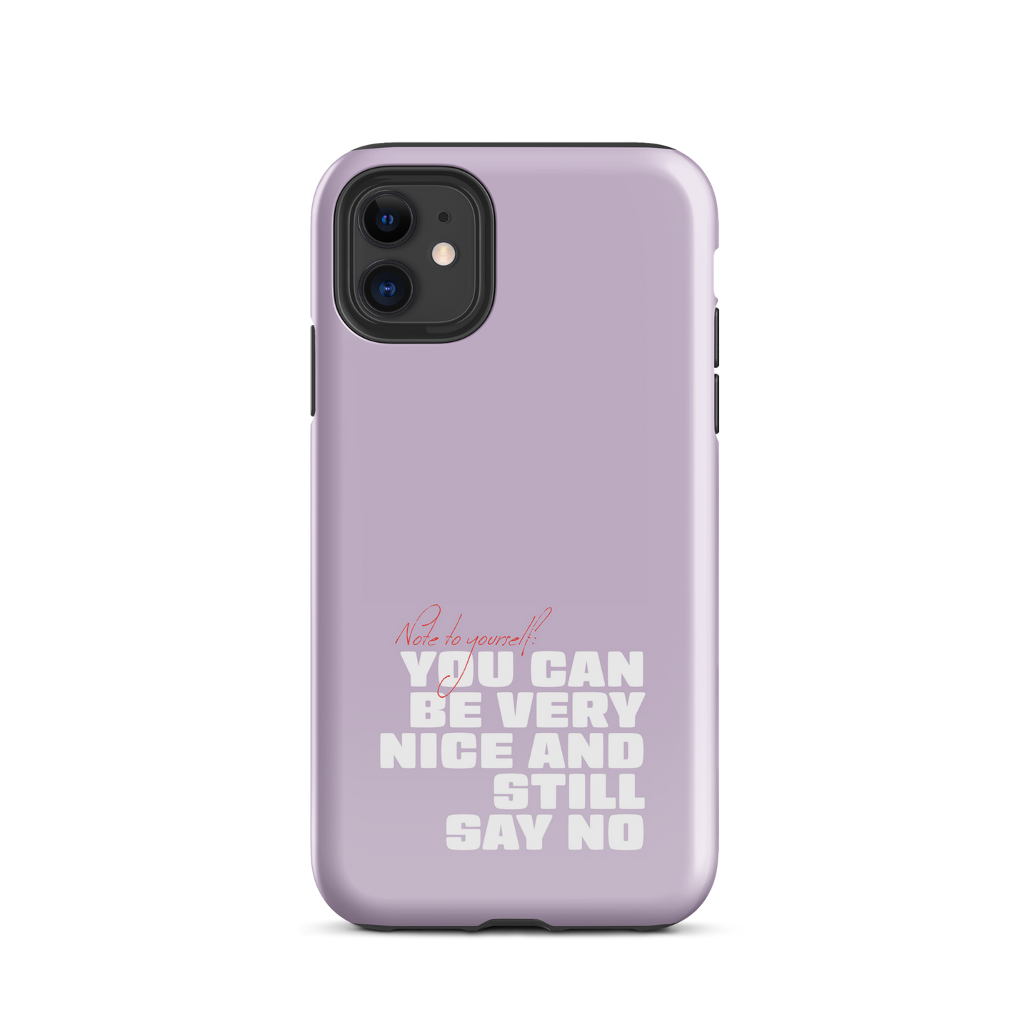 iPhone® - You can be very nice and still say no