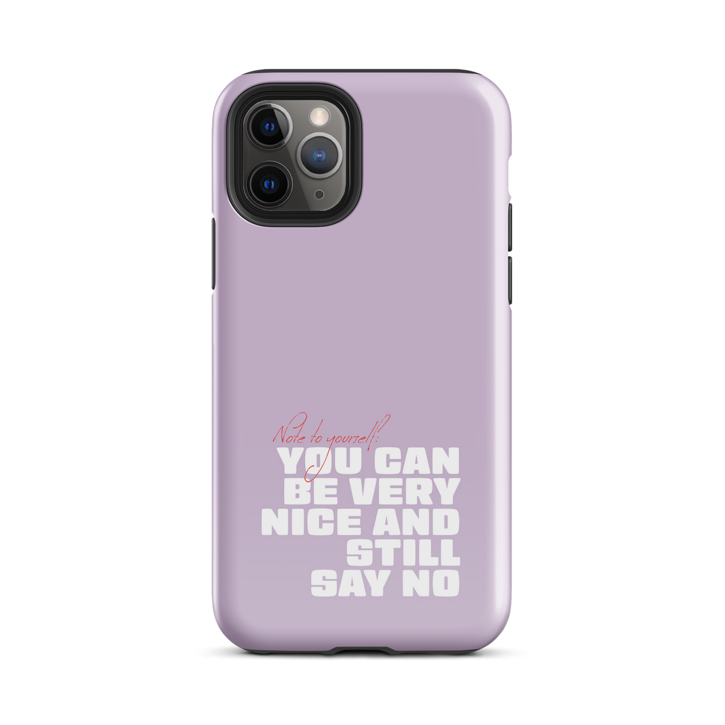 iPhone® - You can be very nice and still say no