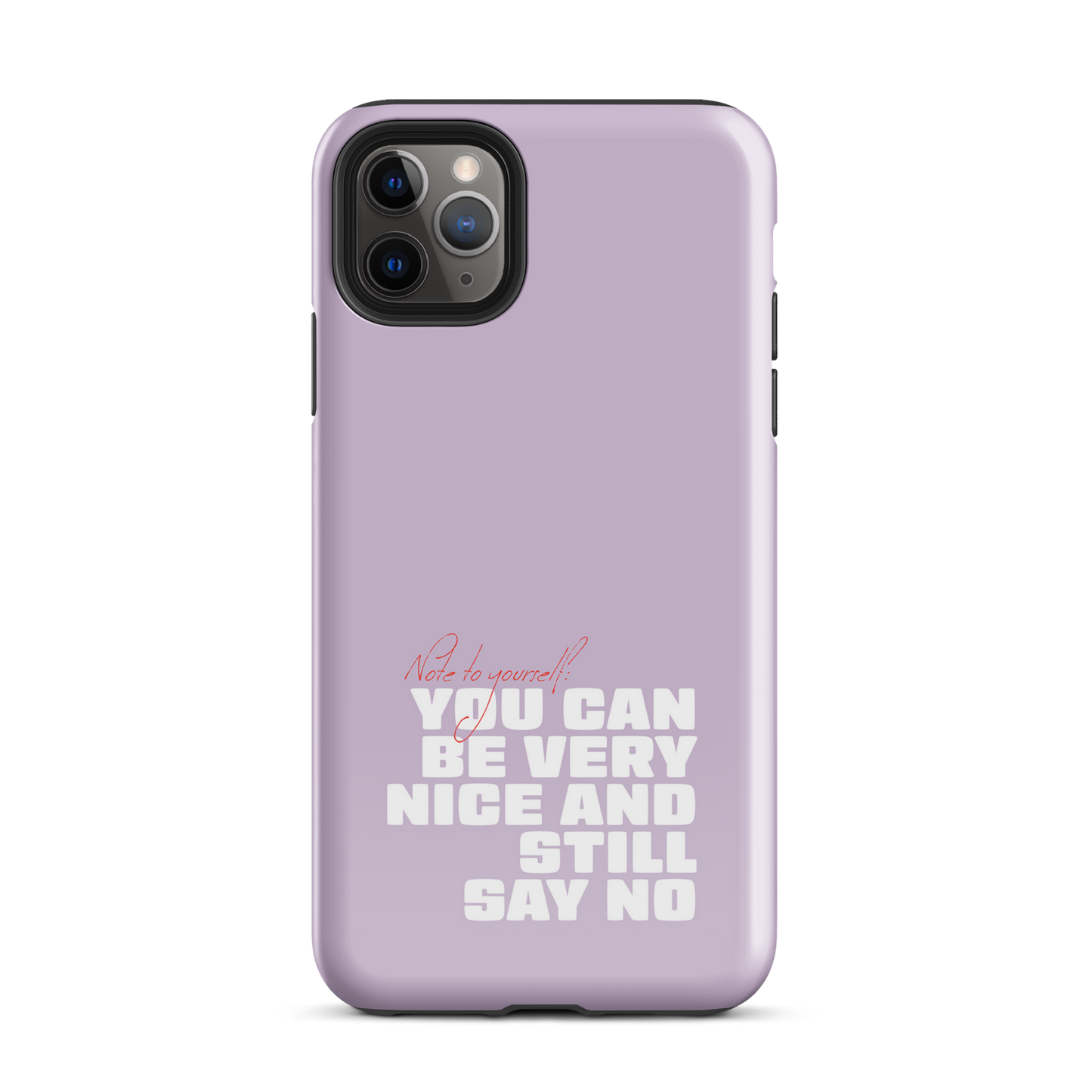 iPhone® - You can be very nice and still say no