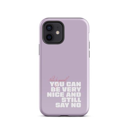iPhone® - You can be very nice and still say no