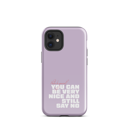 iPhone® - You can be very nice and still say no