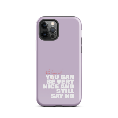 iPhone® - You can be very nice and still say no