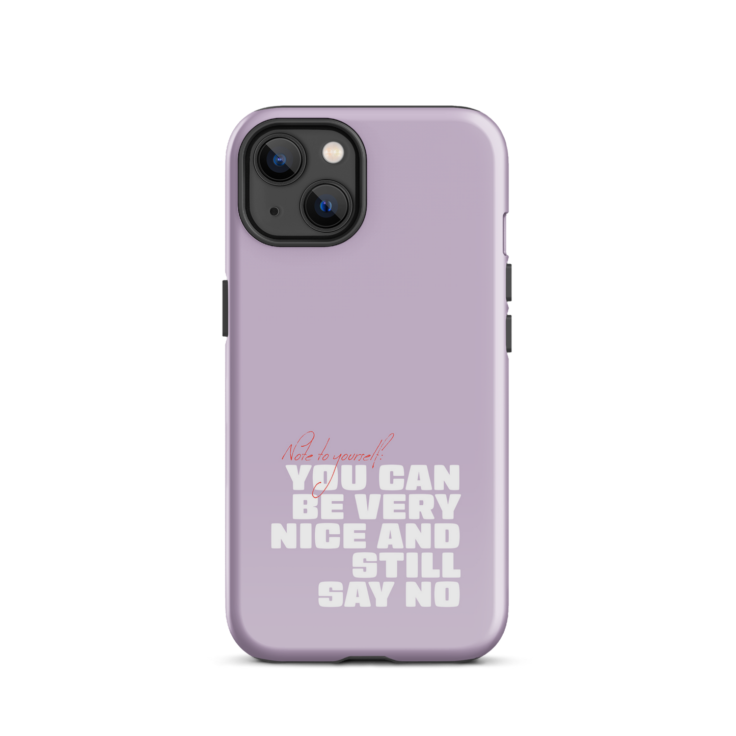 iPhone® - You can be very nice and still say no